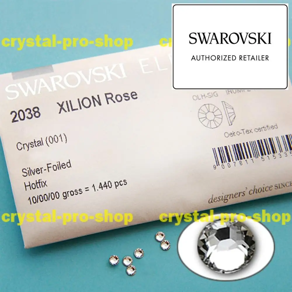 Кристаллы Сваровски прозрачное (001) исправленное железо On (ss3 ss48) (1 мм 11 мм) Flatback
