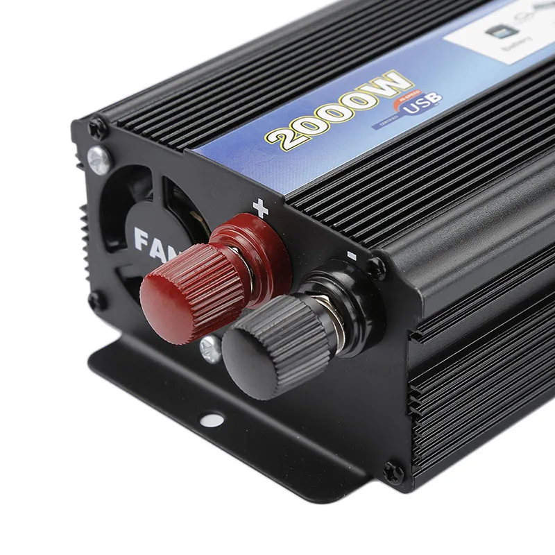 Power Inverter With terminal wire Modified Sine Wave DC 12V to AC 220V Peak Solar Car Converter HWC | Автомобили и мотоциклы