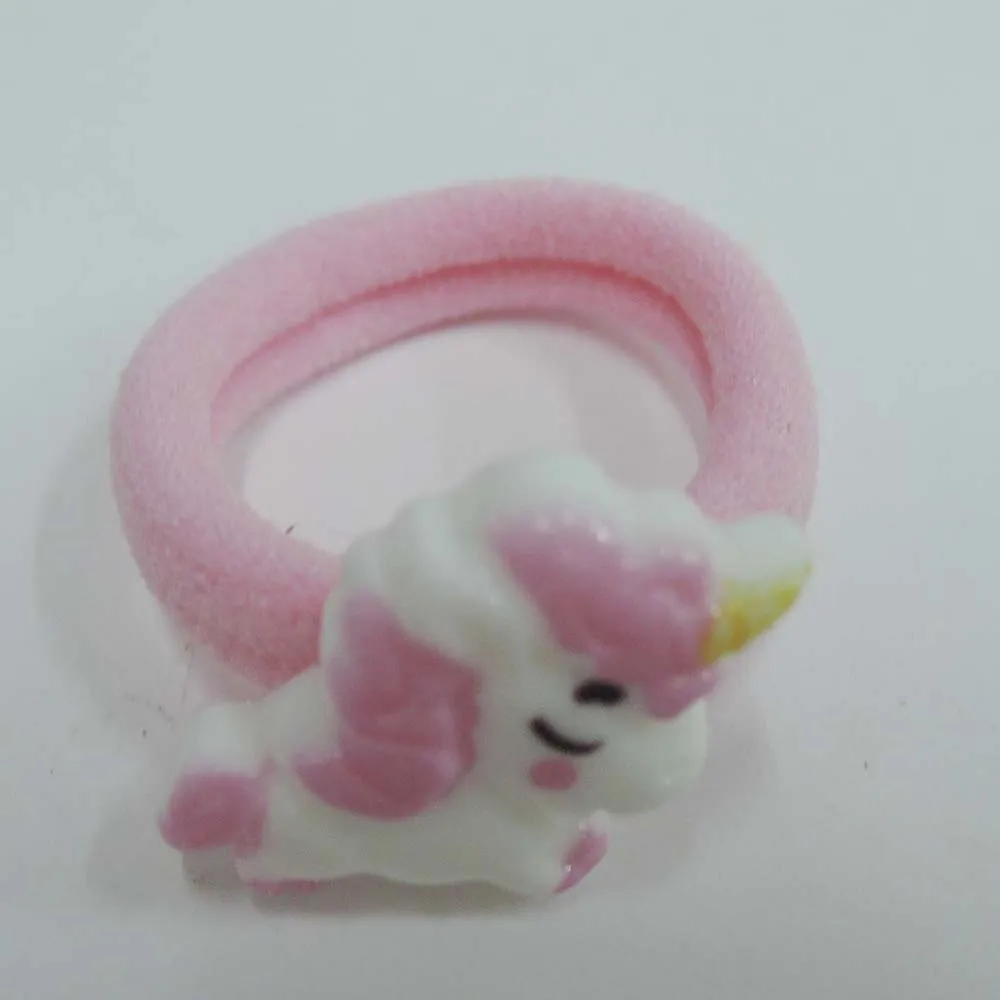 Модная Детская повязка на голову 12 шт./лот в форме медведя и единорога для волос