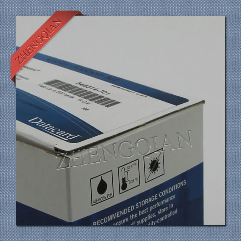 Цветная лента для принтера оригинал карта данных YMCKT 546314 701 карт Datacard SP30 id pvc|printer