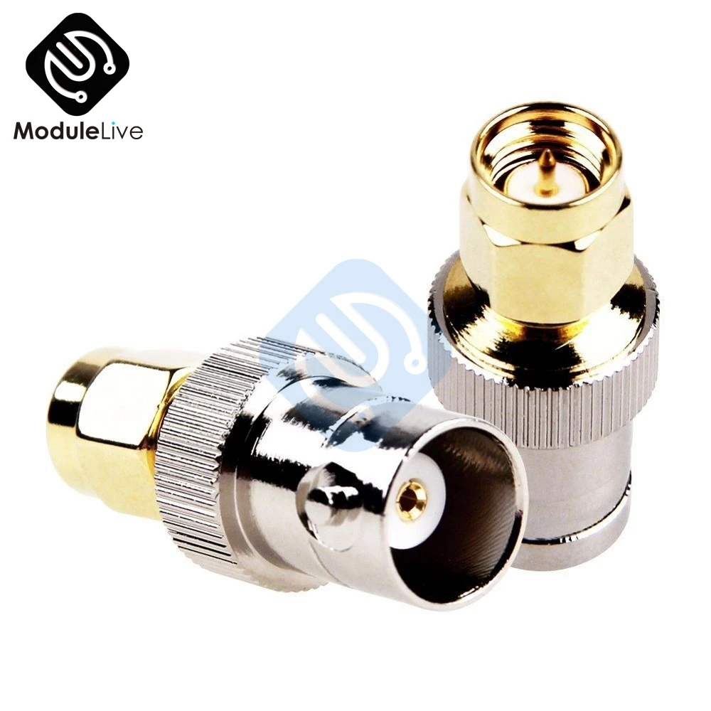 

RF Coax Coaxial SMA Male Plug to BNC Female M/F Radio Antenna Connector Adapter