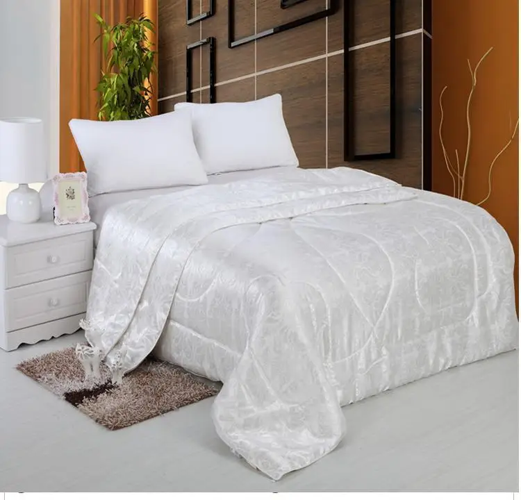 Китайское шелковое одеяло летнее покрывала стеганое постельное белье для