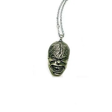 

he Hulk 3D Face Mask Necklace Movie Cosplay Accessory