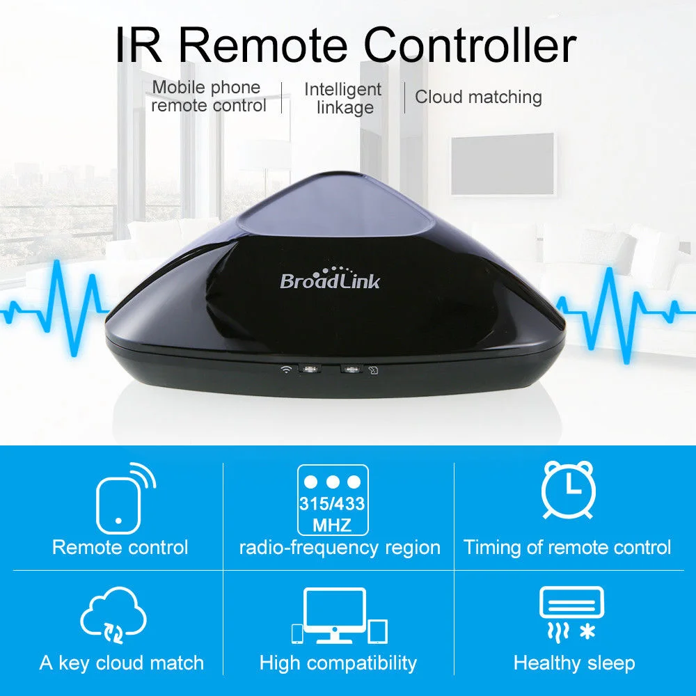 Умный датчик Broadlink RM Pro RM3 домашний wifi RF ИК пульт дистанционного управления Переключатель синхронизации