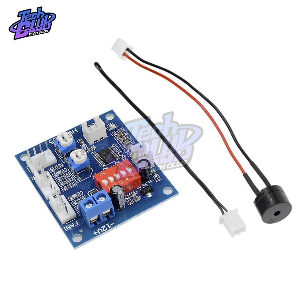 DC 12V NTC 3950 термистор ШИМ датчик температуры регулятор скорости плата управления