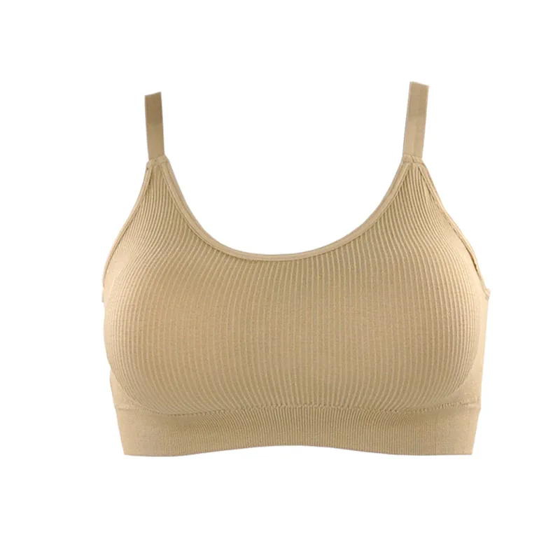 Топы для бега фитнеса эластичный спортивный топ бюстгальтер без косточек