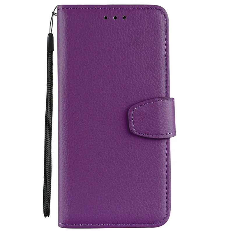 Чехол-книжка с текстурой личи для sony Xperia XZ2 E5 E6 L1 XZ XZS XR XA X M5 M4 M2 Z3 Compact Z5 S50h - Цвет: Violet