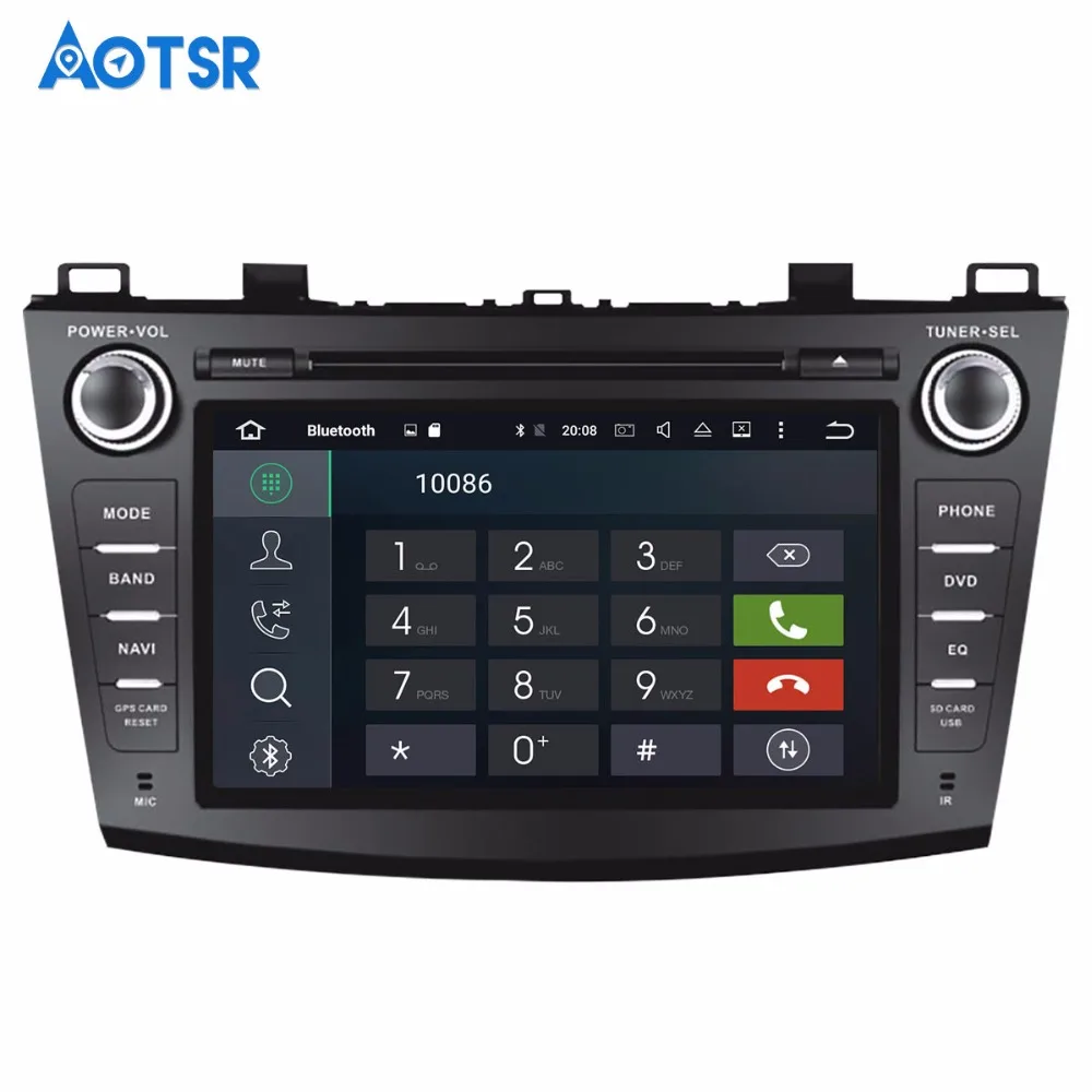 Android 9,0 автомобильный gps-навигация, dvd-плеер для Mazda 3 Axela 2009-2012 Стерео головное устройство мультимедиа 2din магнитола
