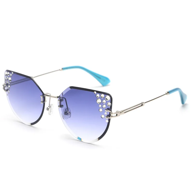 Женские солнцезащитные очки NX брендовые дизайнерские зеркальные с