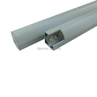 100 X 1M Sets/Lot V shape aluminum profile led strip light and led alu corner light for Cabinet or kitchen led lamp
