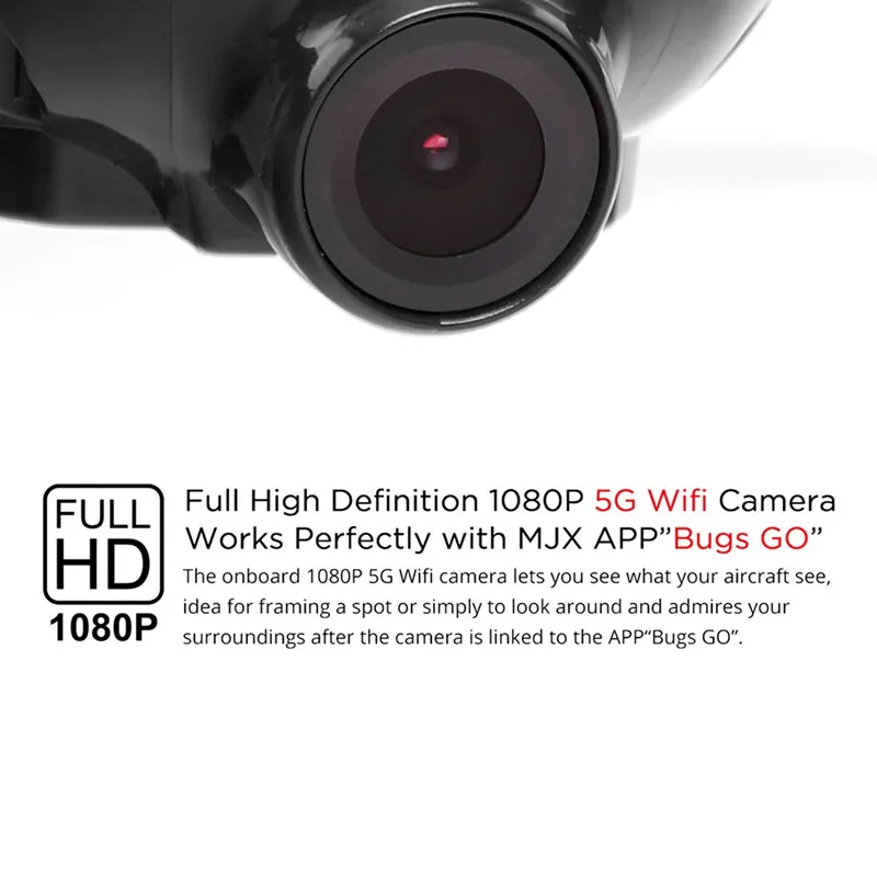 MJX B2W Bugs 2 gps бесщеточный Радиоуправляемый квадрокоптер Дрон с 5G wifi FPV 1080 P HD камера