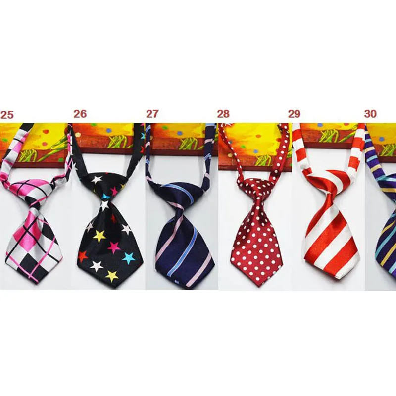 (20 шт./лот) поводок-рулетка полиэстер с рисунком собачки и котика Галстуки 30 Цвета