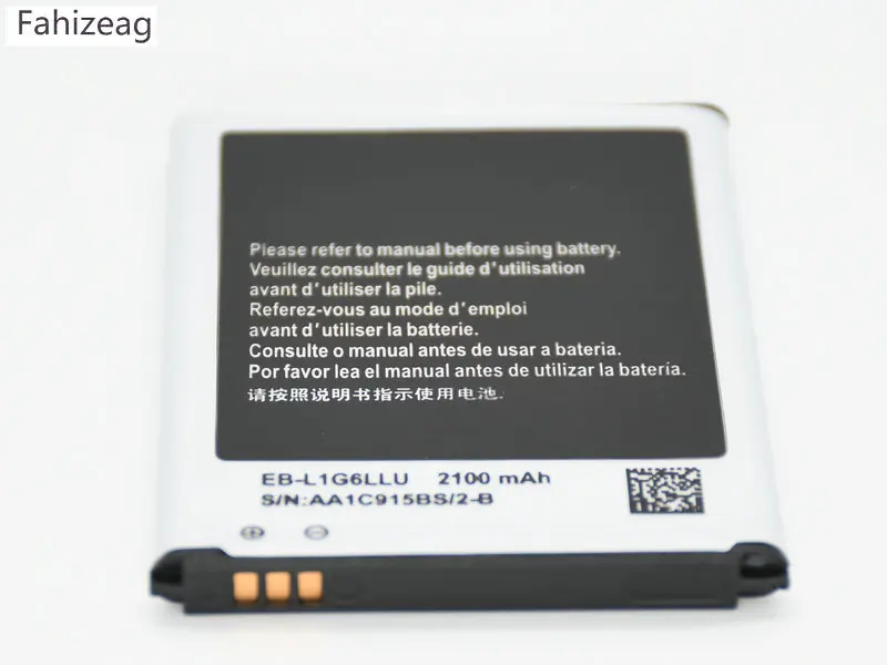 Сменный аккумулятор Fahizeag 2100 мАч для Samsung Galaxy S3 S 3 i9300 L710 i747 i535 R530|Аккумуляторы
