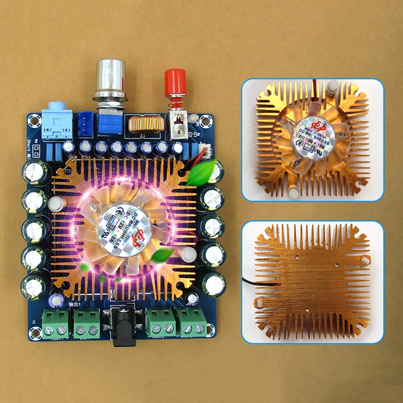XH M521 DC 12 V 16 TDA7850 4 канальный 50W x4 HIFI автомобильный стерео цифровой усилитель плата A2