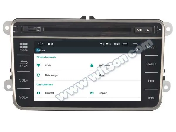 Автомобильный DVD-проигрыватель с 7 &quotAndroid 6 0 для Volkswagen Beetle 2011-2015 и Caddy 2003-2015 Vento 2009-2015