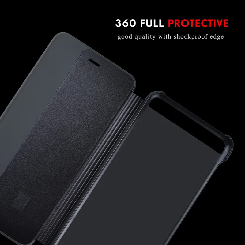 NKOBEE оригинал для huawei P10 плюс Чехол Smart окно Coque P20 Pro Флип Мобильный телефон