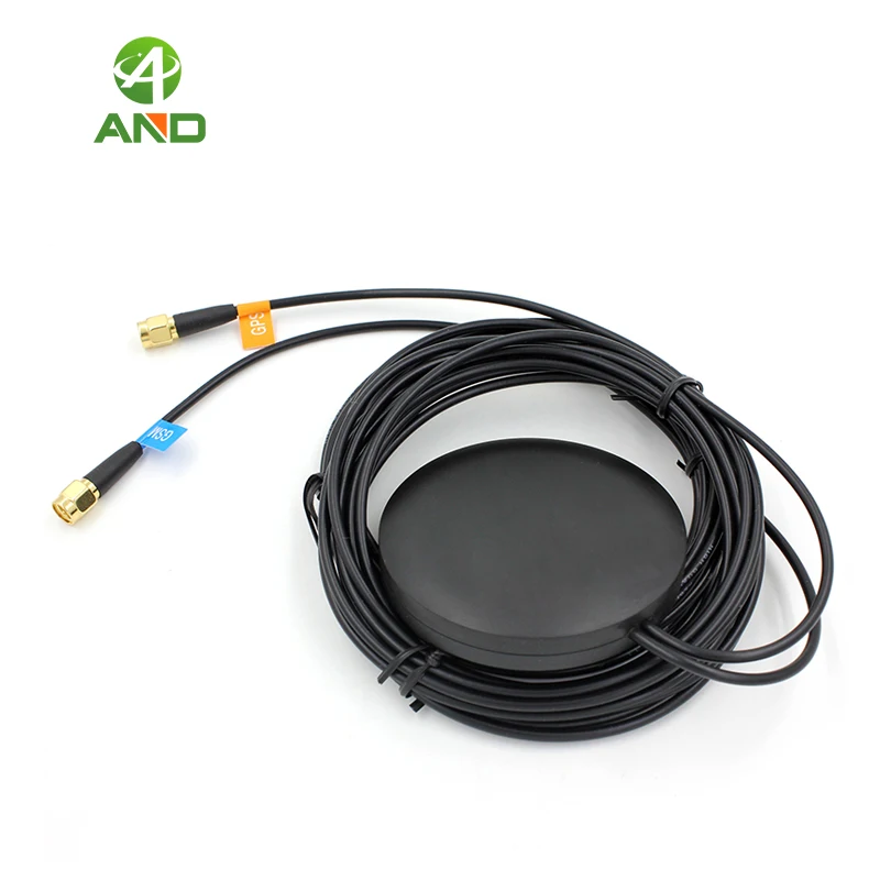 Магнитная Автомобильная gps gsm 3g комбинированная антенна боковой кабель 3 м SMA