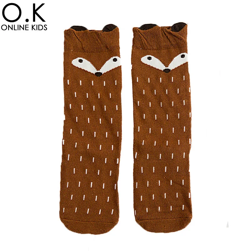 4 пары детских носков с изображением панды и слона Детские Носки рисунком Тоторо