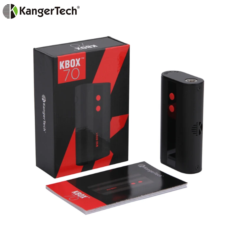 Оригинал Kanger Kbox 70 Вт мод встроенный Батарея 4000 мА/ч 70|battery pump|battery grip 5d mark iibattery powered