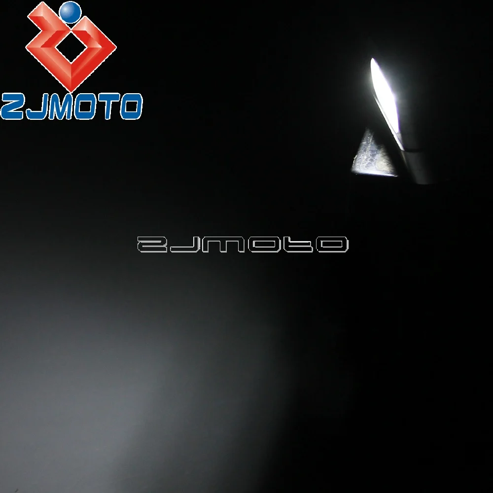 Мотоцикл Алюминиевый 4 LED номерной знак задний фонарь для Suzuki Kawasaki Yamaha Honda