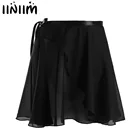 Женские шифоновые юбки для взрослых, танцевальные костюмы балерины, накидка на шарф + поясной галстук, гимнастический купальник, балетные танцевальные юбки-пачки