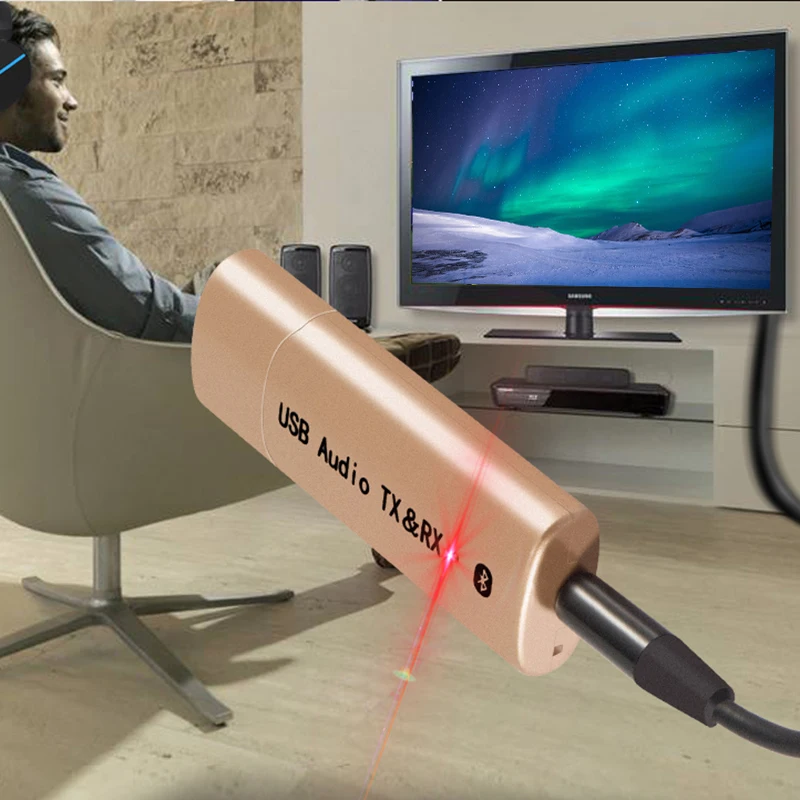 2018 беспроводной USB bluetooth передатчик приемник аудио 4 2 стерео 3 5 мм адаптер