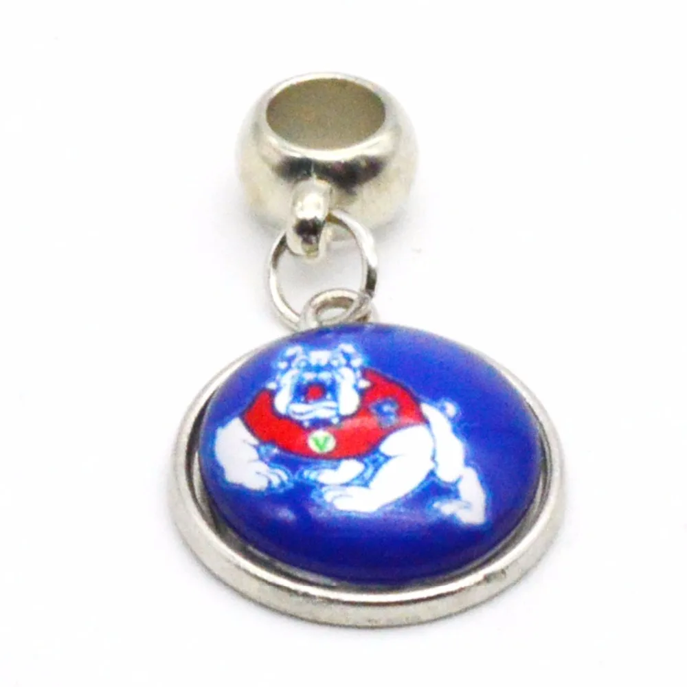 2018 модные ювелирные изделия Gonzaga Bulldogs NCAA Шарм Подвеска подходит браслет DIY