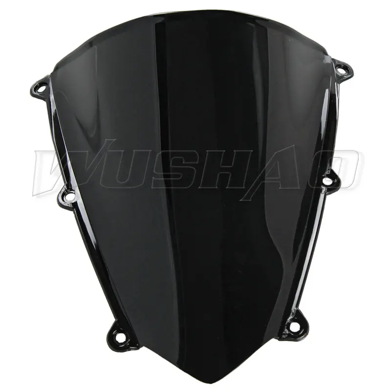 Motorcycle Double Bubble Windshield WindScreen Screen For 2007 2008 2009 2010 2011 2012 Honda CBR600RR F5 CBR 600 RR Black | Автомобили и