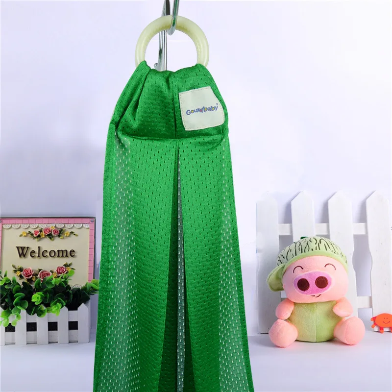Grid Sling green Летний водонепроницаемый слинг обертывание мешок мягкий эргономичный ребенок Kangraoo Перевозчик шестерни младенческой новорожденных кольцо слинг Быстросохнущий держатель носитель - Цвет: Grid Sling green