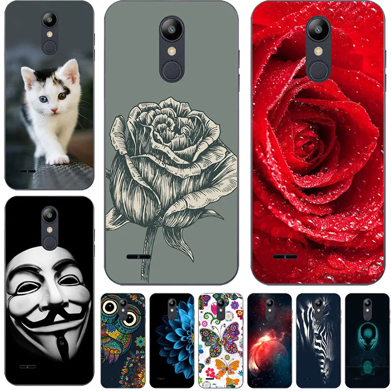 Чехол для телефона LG K10 2016 2017 2018 K11 5 3 &quotЦветная краска DIY чехол мобильного сумка