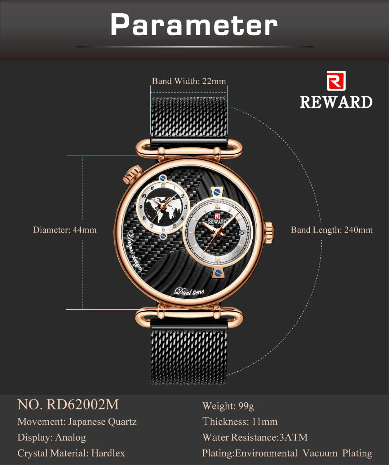Мужские повседневные водонепроницаемые часы Montre homme золотые кварцевые наручные