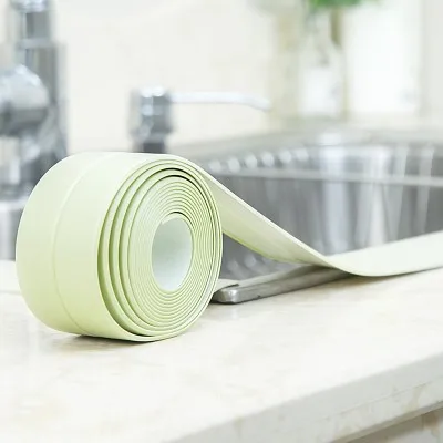 

Home Decoratio 1Roll PVC Waterproof and mildew proof adhesive tape for kitchen and toilet Stickers 35*3000mm