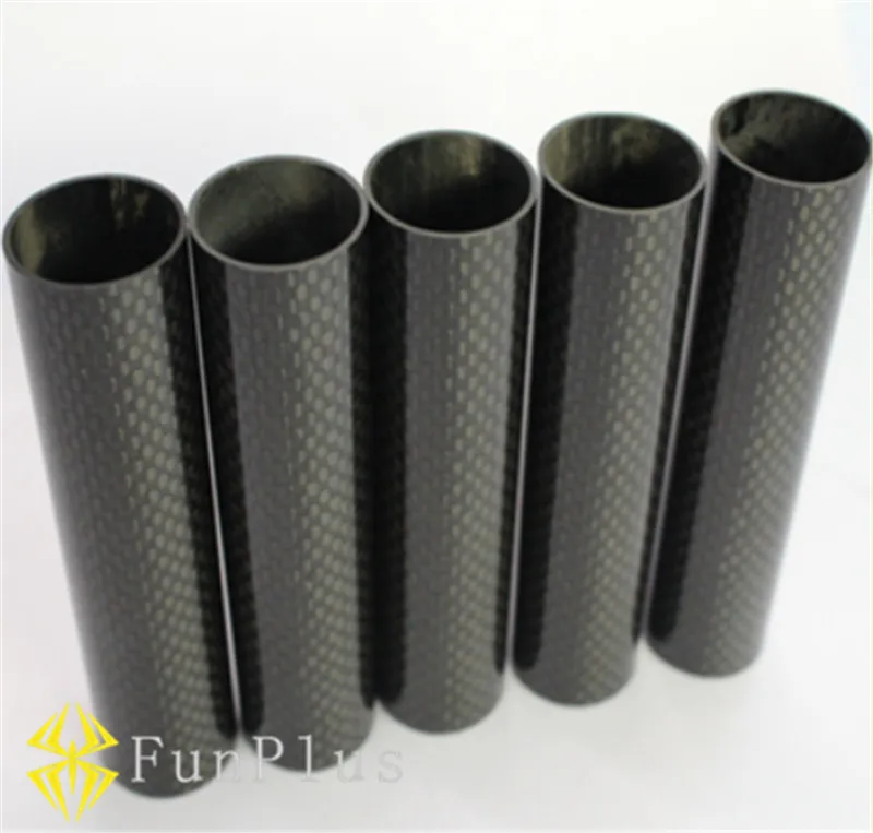 4pcs DIY OD 10mm X ID 6mm 500mm 3K Pure Carbon Fiber Tube 10 6 Tubes Twill Matte Tail Boom Quadcopter Arms | Игрушки и хобби