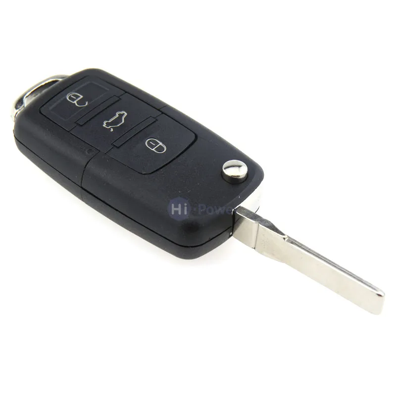 3 кнопки дистанционного ключа автомобиля оболочки чехол для Volkswagen polo Passat 2002 2005 B5
