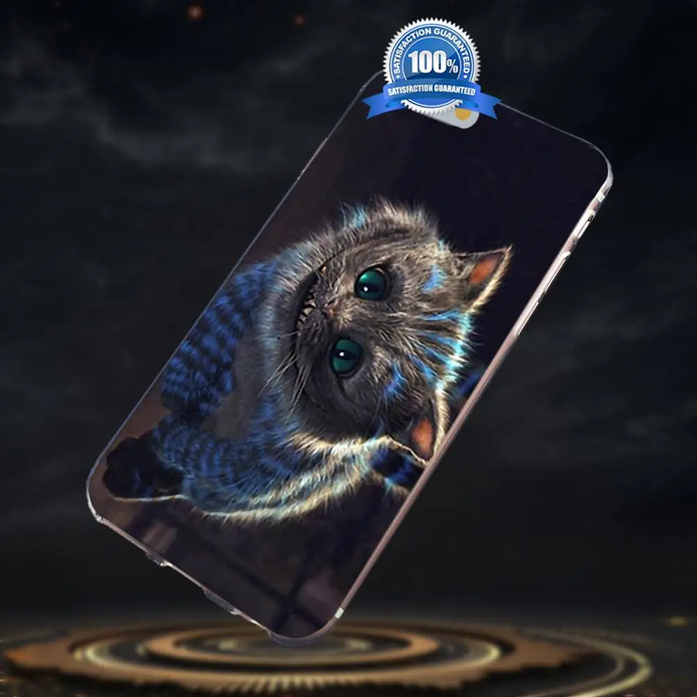 Алиса в стране чудес Чеширский кот для huawei G7 G8 Honor 5A 5C 5X6X7 8 V8 Коврики 8 9 P7 P8 P9 P10 Lite плюс TPU телефон кожи