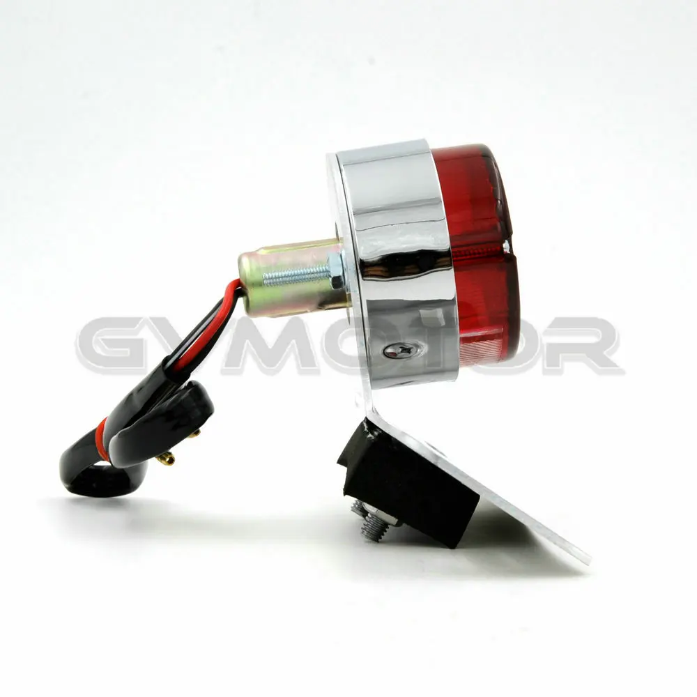 Винтажный Cafe Racer Scrambler мотоциклетный круглый стоп сигнал стояночный фонарь для