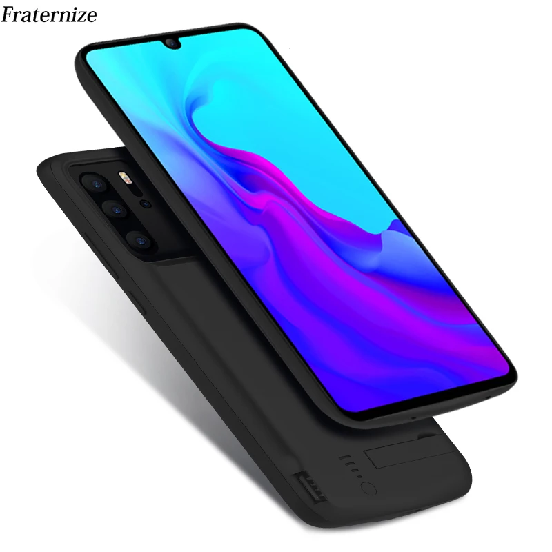 Внешний аккумулятор USB зарядное устройство чехол для huawei P30 Pro противоударный Аккумулятор Чехол для блока питания для huawei P30 зарядка задняя крышка Капа