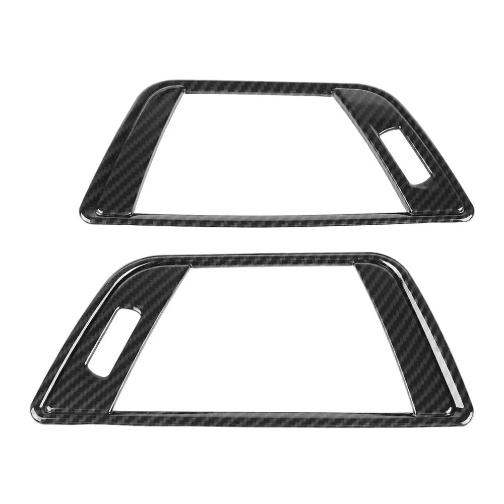 2 шт. углеродного волокна Стиль сбоку Кондиционер Вентиляционный AC декоративная