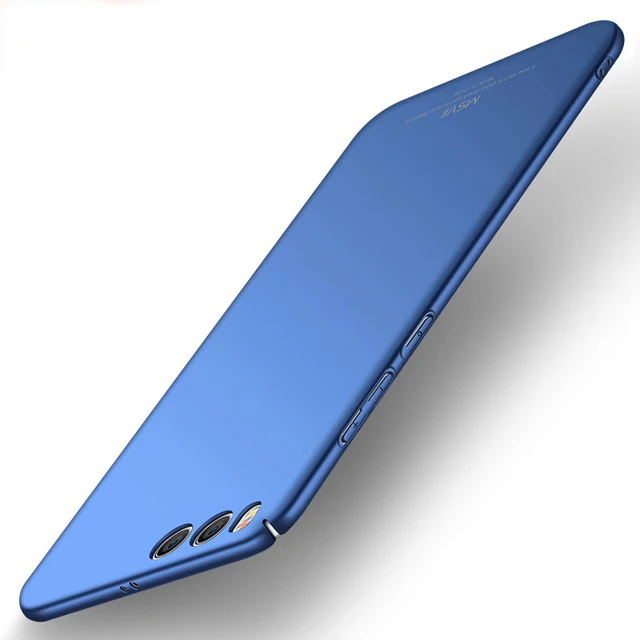 Blue Чехол для Xiaomi mi 6 MSVII, Жесткий Чехол из поликарбоната с полной защитой, Ультратонкий матовый чехол для Xiaomi mi 6 mi 6, чехол для телефона s Coque - Цвет: Blue