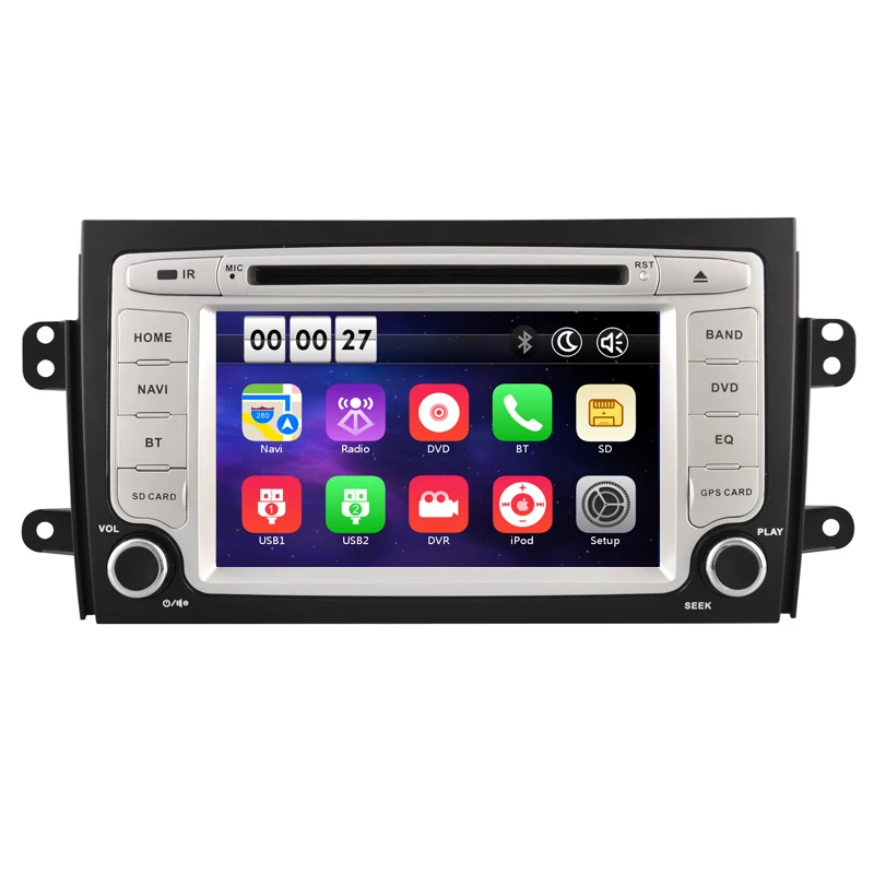 Оптовые продажи! Автомобильный DVD плеер Win 8 UI радио GPS стерео для SUZUKI SX4 Fiat Sedici 2006 2007