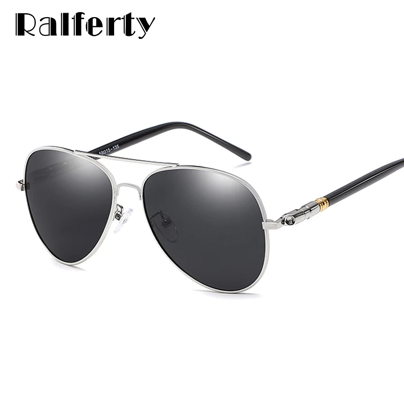 Ralferty Pilot Солнцезащитные очки для мужчин поляризованные UV400 Высокое качество