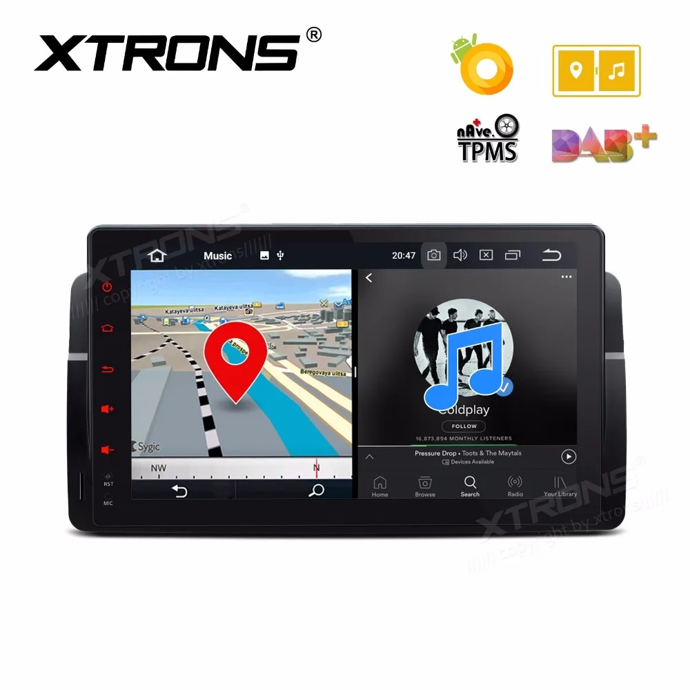 Автомобильная Мультимедийная система 9 дюймов Android 8 0 GPS-навигация для Rover 75 1999-2005 4