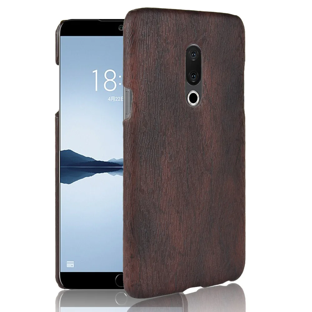 Роскошный кожаный чехол с изображением вудерна для Meizu M15 M6S M6 M5 Note твердый