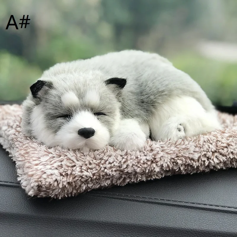 

Eradicate odor Car creative activated carbon simulation dog car bamboo charcoal home decoration remove odor purify air plush toy