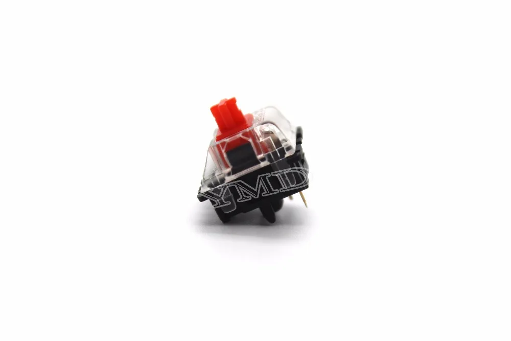 10 шт./партия переключатели Gateron MX с прозрачной крышкой 3 контакта 5 контактов