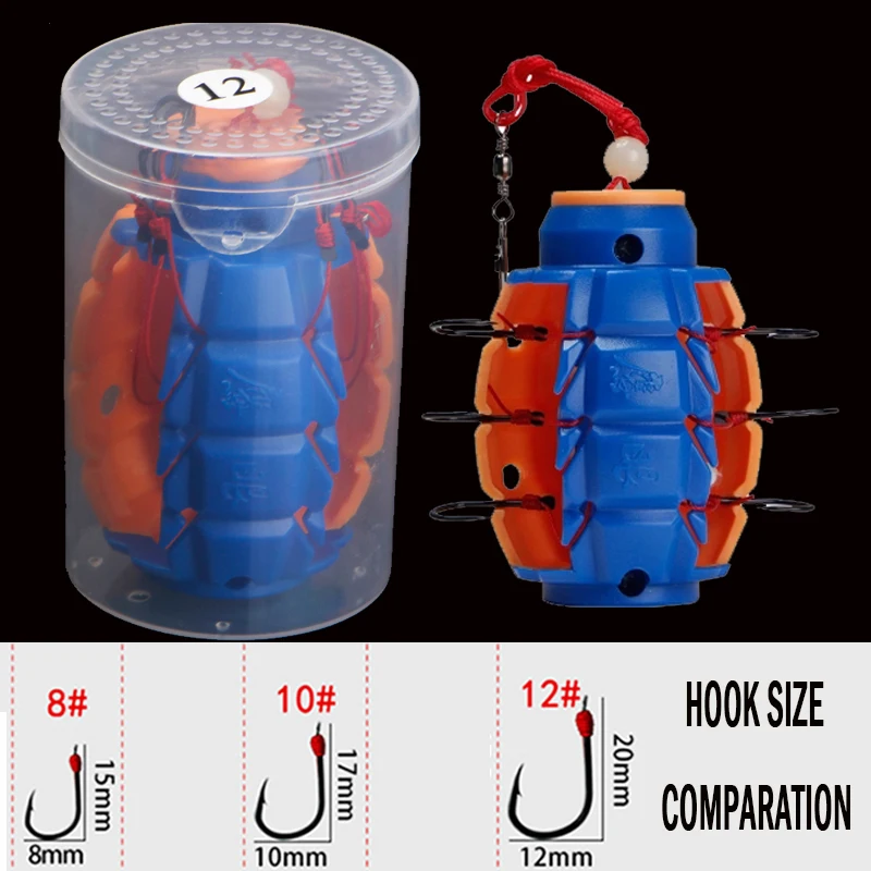 Dongbory взрывной крючок Rig для карпа сома C нижней рыбы Рыбалка Рыболовные крючки