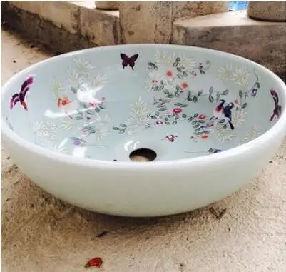 Китайская классическая античная керамическая раковина для ванной|bathroom sink|ceramic wash