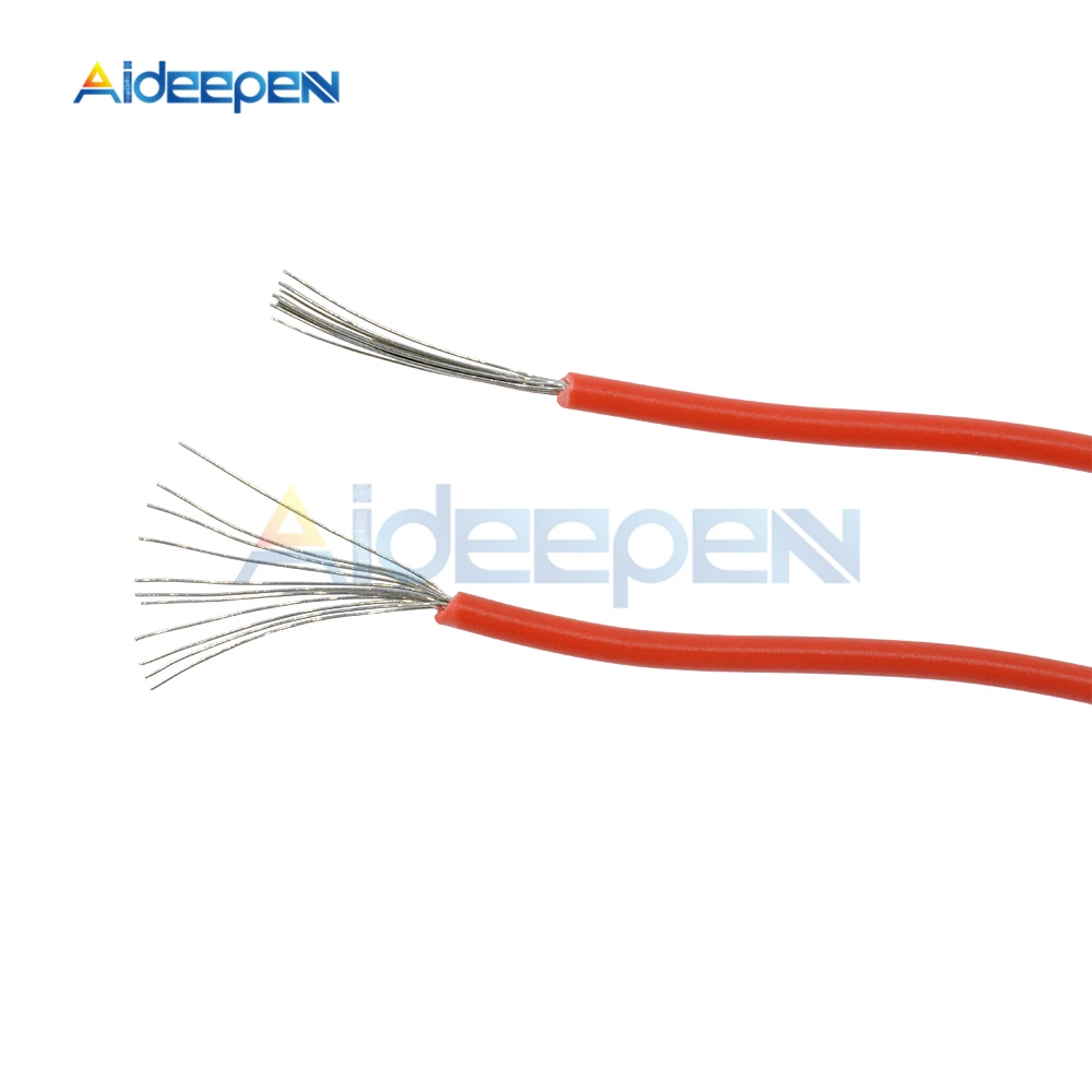 10 метров UL-1007 провод 24AWG ПВХ изолированный провод электрический кабель Монтажный провод 300V красный шнур