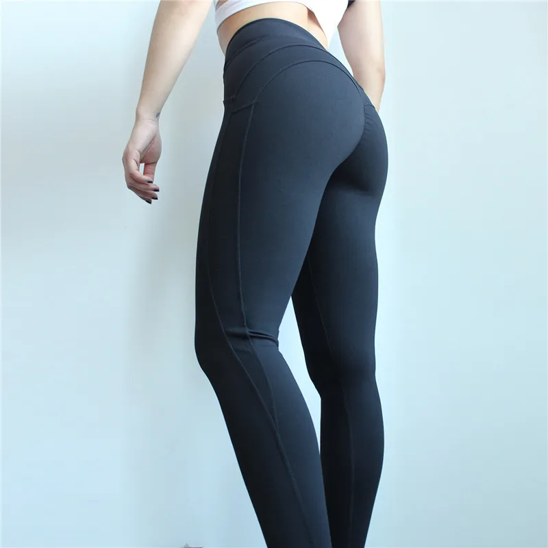 

Black Energy Seamless Leggings Ombre Yoga Pants high waist Workout Gym Leggings Scrunch Butt leggings Sport Yoga Leggings 005
