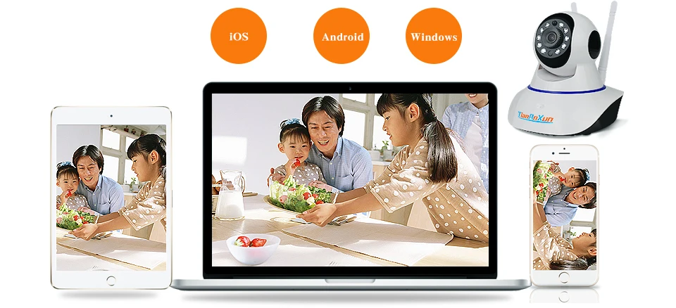Tiananxun wifi камера 1080P Домашняя безопасность беспроводная ip-камера Wi-Fi CCTV наблюдения sd-карта видео запись Детский Монитор yoosee
